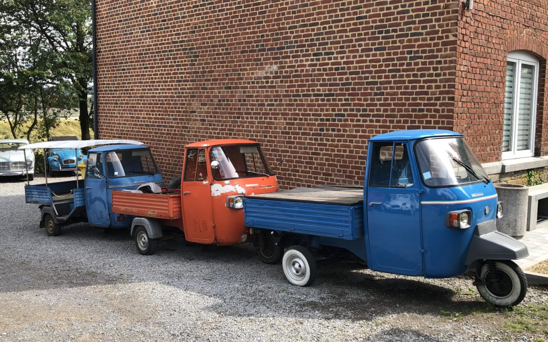 Les trois petits piaggio !