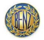 Logo de la société automobile BENTZ en 1909