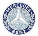 Logo de la société automobile MERCEDES BENTZ depuis 1926